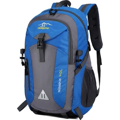 Mountaining Backpack Men women unisex 40L waterproof travel pack sports backpack Outdoor Hiking Climbing backpack Camping
