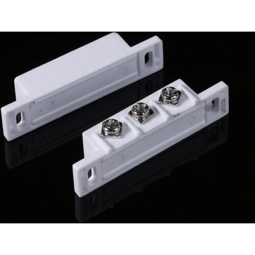 YYDS NC NO Magnetic Contact Switch Door Sensor Wired Metal Roller Shutter Door Home Alarm System