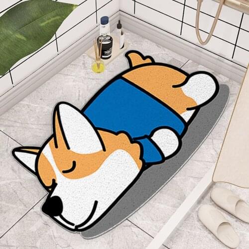 Cartoon Sand Scraping Dust Door Entrance Mat Non-slip Bath Mat Bathroom Mat Safety Shower Bath Mat Bathroom Bath Mat Carpet