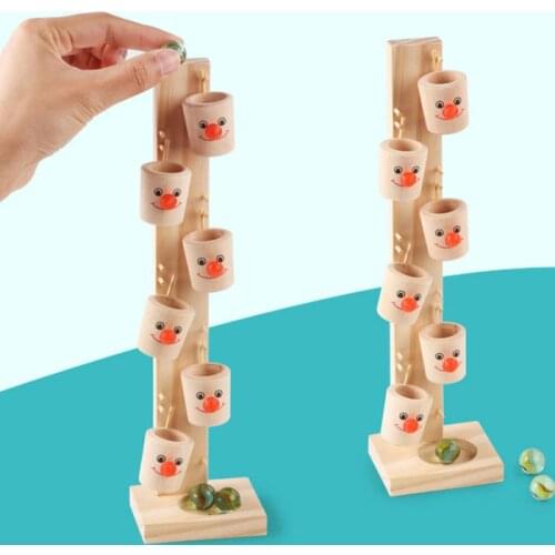 New Glass Ball Ball Autism ADHD Anxiety Therapy Toys EDC Stress Relief Childrens Toy Clown Pours The Ball Educational Toys