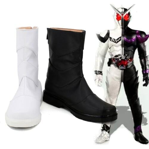 Kamen Rider Double Fang Joker Cosplay Boots Shoes Custom Made