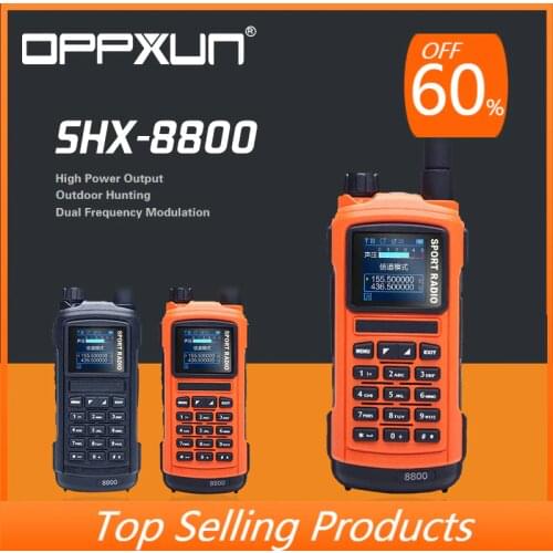 SenHaiX GP8800 Ham walkie talkie Bluetooth waterproof TPU Bluetooth programming LED glare transceiver dual channel flashlight