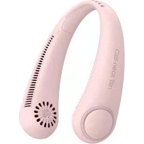 Wearable Sports Fan usb Neck Fan Hands Free Fanfashion Hand-free Mini Portable Folding usb Rechargeable