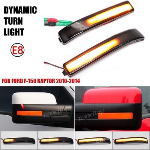 LED Dynamic Turn Signals Light Side Marker Lamp For Ford F-150 F150 04-14 Raptor Expedition For Lincoln Mark LT