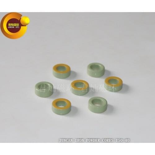 T50-40 iron powder cores Magnetic ring core inductance magnetic ring filter magnetic ring