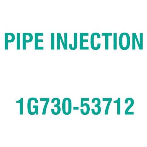 For Kubota 1G730-53712 PIPE INJECTION
