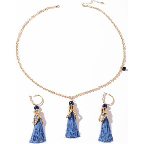 Jewelry Sets Trendy Necklace Earrings Jewelry Earring and Necklace Set 2021 bijoux femme parures bijoux