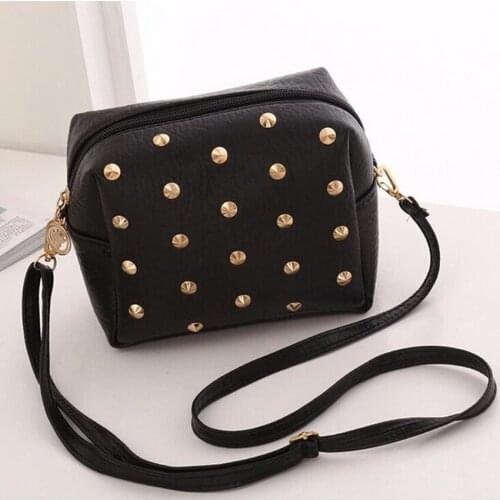 M579 Image Design Women Bag Character Rivet Babysbreath Candy Colors Messenger Bags Small Size Girl Gift Wholesale