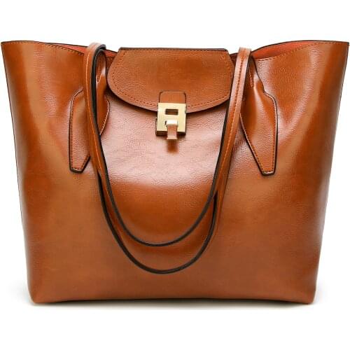Womens bags European and American style lock single shoulder bag handbag inclined ladies'leather handbag