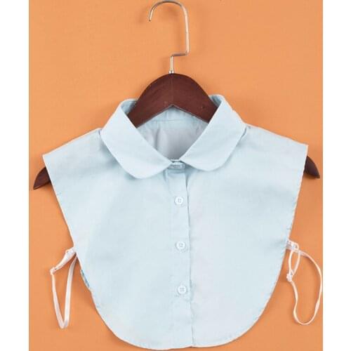 Fake Collars Blouse Women 2021 Fashion All-match Lace Vintage Detachable Shirt Collar False Collar Lapel Top Clothes Accessorie