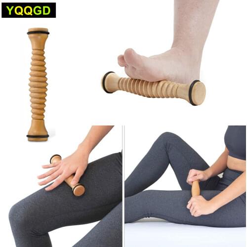 Foot Massager Roller - Relieve Foot Arch Pain Plantar Fasciitis Muscle Aches Soreness Stimulates Myofascial Release Relaxation