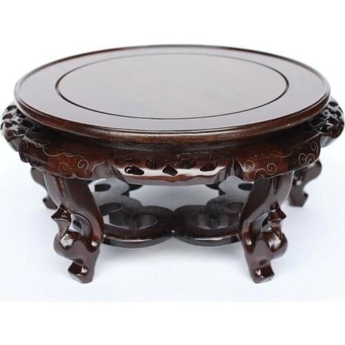 Household Act The Role Ofing Is Tasted Black Catalpa Wood Real Wood Several New Specials Handicraft Furnishing Articles Base