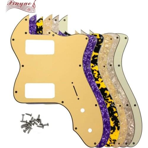 Pleroo Guitar Parts For 13 holes Onderdelen-Voor Klassieke Tele Gitaar Slagplaat TV Jones Humbuck Guitar pickguard Scratch Plate