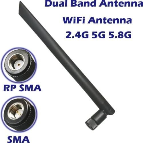 WiFi Antenna AP Antenna 5dbi 2.4GHz 5.8GHz dual band for wifi booster Drone Mini PCI Card Wireless Router wifi repeater extender