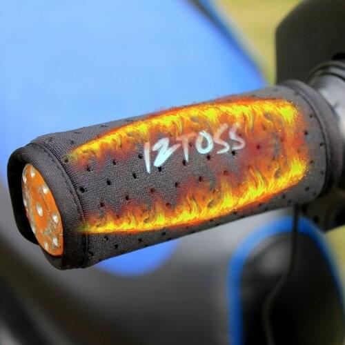IZTOSS USB Powered Electric Motorcycle Heated Handlebar Warmer Sleeve With Temperature Controller For Motorcycle Scooter Bicycle