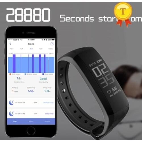 Multi language Thai Danish Smart bracelet heart rate monitor pedometer waterproof sport black purple blue red wristband fitness