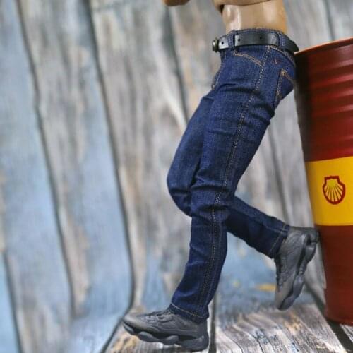 1/6 Scale Soldier Toy Model Fashion Casual Jeans Model Toy Is 12" Action Figure Collection Body Doll Accessory