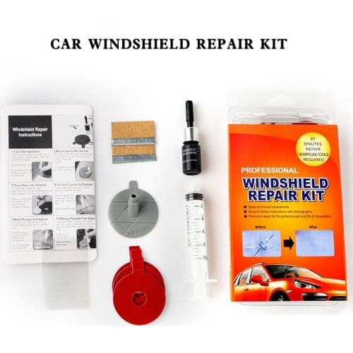 Auto Glass Repair Kit Windshield Nano Repair Liquid DIY Car Window Phone Screen Repair Utensil Scratch Crack Restore