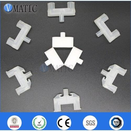 Plastic Shut Off Barbed Quick Connect Static Mixer 3 Way Valve Adapter 50pcs
