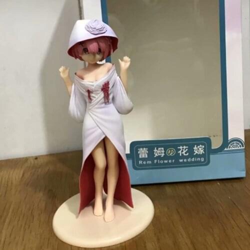 Re:Life In a different world from zero flower wedding Rem Action Figure Figurines PVC Model D30