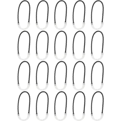 20Pcs Camping Hiking Backpack Zipper Pull Jacket Coat Self-luminous Drawstring Head Anti-lost Luminous Zipper Pull