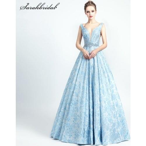 Sarahbridal V-neck Women Dresses
