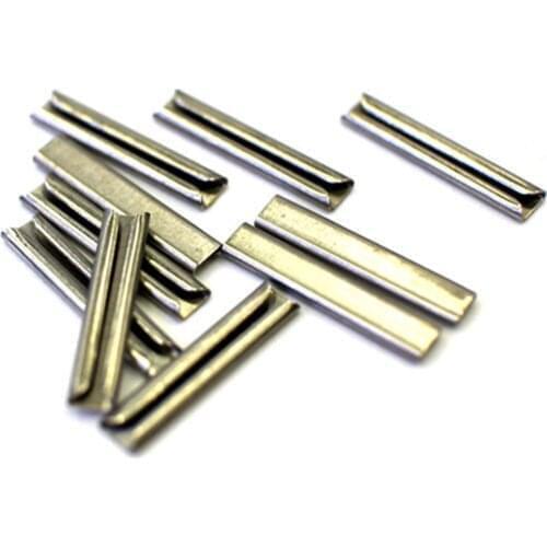 Ho Scale Railway Model Track Connector 12Pcs 1:87 Connection Piece Alloy for Model Train Scene Sand Table Layout