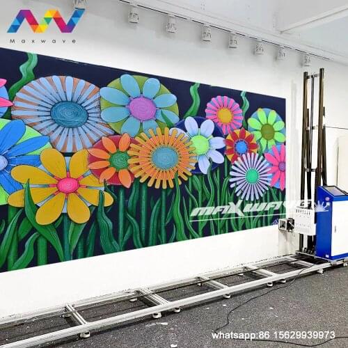 UV CMYK/CMYKW wall printer/3D wall printing machine/flat printers
