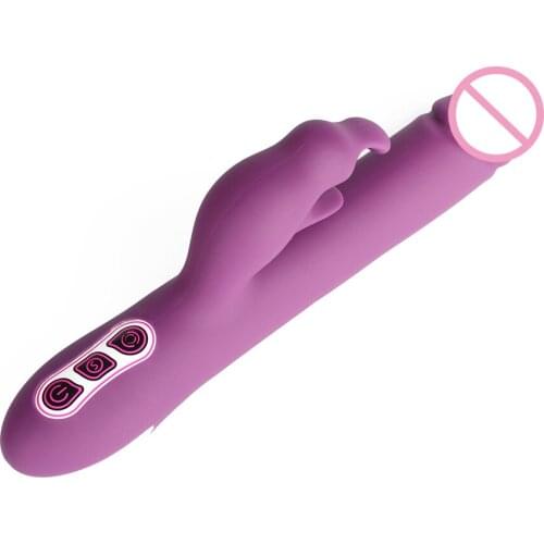 Waterproof Rabbit Dildo Vibrator Sex Toys G Spot Vagina Clitoris Stimulator Sex Products for Woman Lesbian Female Masturbation
