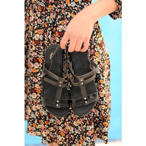 A210-20 Pink Potin Women sandals A210-20