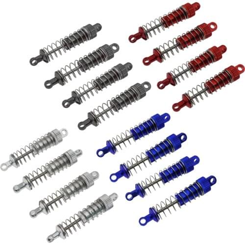 4PCS Metal Hydraulic Shock Absorber Oil Damper For MN 1:12 Car