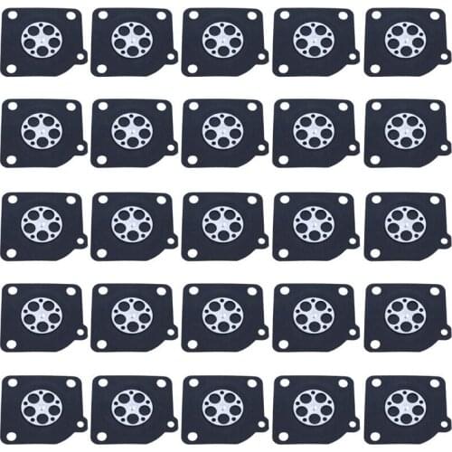 A015006 Carburetor Diaphragm 25Pcs for ZAMA C1-M2B C1S-E1 C1S-E2 C1S-H4A C1S-H4B C1S-H4C C1S-H8 C1S-H8A C1S-K1D C1S-S3