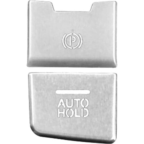 For Mazda 3 Axela CX-4 CX-5 Car Aluminum Electronic Handbrake Parking Brake Button Cover Frame Trim Sticker