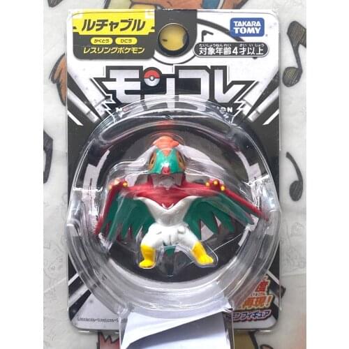 TAKARA TOMY Pokemon Action Figure Sword Shield EMC Pokemon MS Hawlucha Spot Rare Model Toy