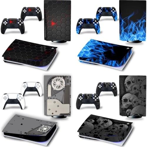 For PS5 Disk Edition Skin sticker Play Station Skins - Console & Controller Decals skin