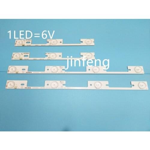 New 100 PCS(50*3LED*6V+50*4LED*6V) LED backlight strip for KDL32MT626U 35019055 35019056