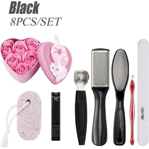 Pedicure pedicure Exfoliate and polish soles of feet Kit Dry Hard Skin Remover