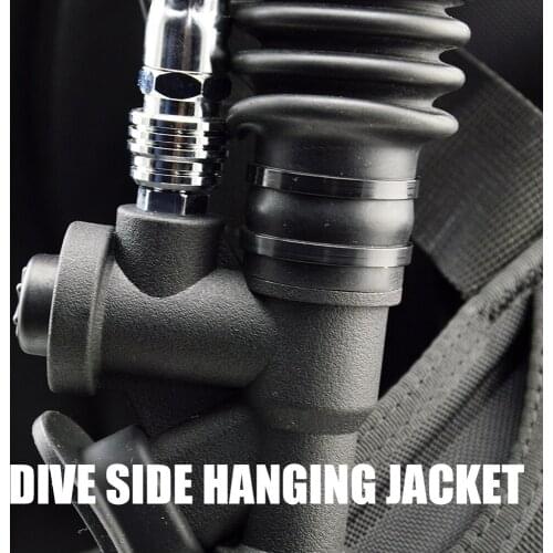 Scuba Diving 45 Degree Oral Power Inflator Universal BCD K-Type Compensator Replacement Scuba Diving Accessory