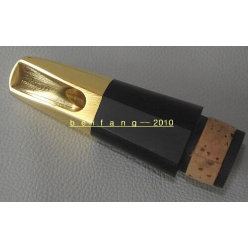 Advanced Gold -plated Metal Bb Clarinet mouthpiece ligature and cap #6