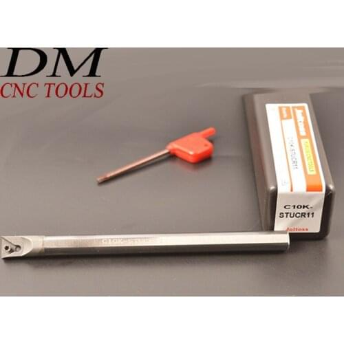 1PCS C10K STFCR11/STUPR11/STFPR11/STFPR09/SCLCR06/STUCR11 Tungsten steel Earthquake resistance Inner hole CNCturning accessories