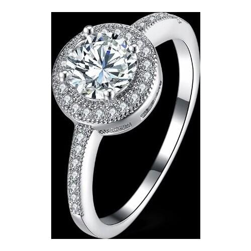 Stylish zircon wedding ring for women Jewelry blue Fire Opal cz Champagne Crystal from Austrian Ring For Women Gift