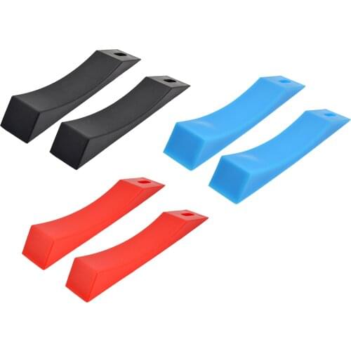 1 Pair Weightlifting Silicone Mat Dumbbell Training Protection Pad Anti-slip Fitness Training Barbell Pads Cushions