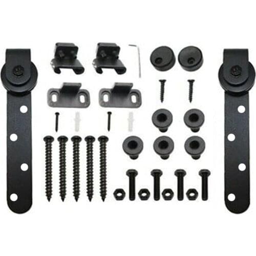 25Pcs Slides Set Cabinet POM Sliding Barn Door Hardware Kit Super Mini Sliding Door Hardware Suitable For Cabinets