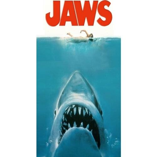 Jaws Towel Shark Printing Microfiber Bath Towel serviette de plage toalha Sport Drying Travel Towels Custom Beach Towel 70x140cm