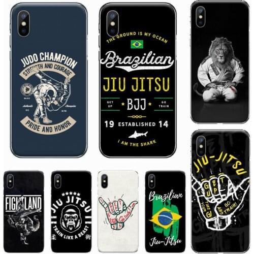 Judo Jiu Jitsu BJJ pattern Phone Case For iphone 12 5 5s 5c se 6 6s 7 8 plus x xs xr 11 pro max mini luxury cover coque