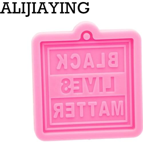 DY0808 Glossy Letter form Silicon Resin Mold keyring , Resin Mold To Make Keychain Crafts with Epoxy,Baking silicone molds