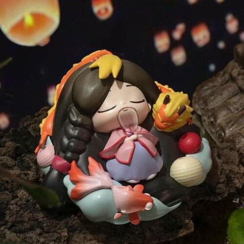 Blind Box Toys Early Dream Series Caja Ciega Creative Kawaii Fairy Doll Handmade Girl Gift Furniture Decoration Mystery Box