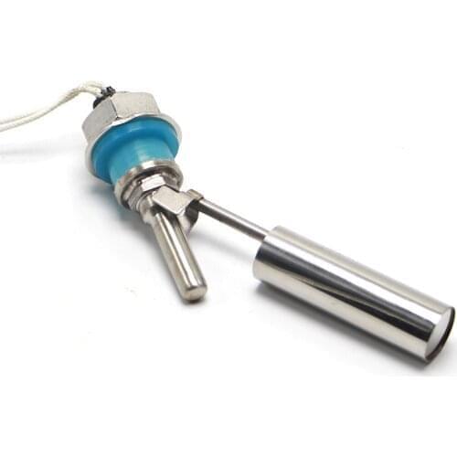 100V-220V M16 Side Mount Horizontal Water Level Sensor Liquid Stainless steel Float Switch ZSC14