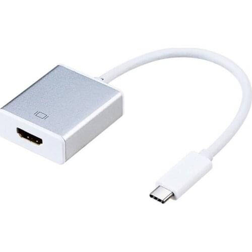 Free shipping USB3.1 Type-C to HDMI converter USB Type-c to hdmi HD video adapter cable