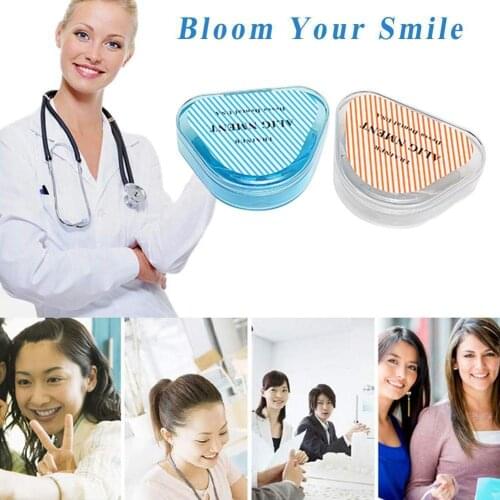 Orthodontic Braces Dental Braces Instanted Silicone Teeth Alignment Mouth Tray Retainer Teeth Tooth Braces Smile Guard Trai M0Y8